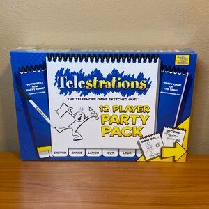 USAopoly “Telestrations” The Telephone Game Sketched Out! Game NEW SEALED NWT